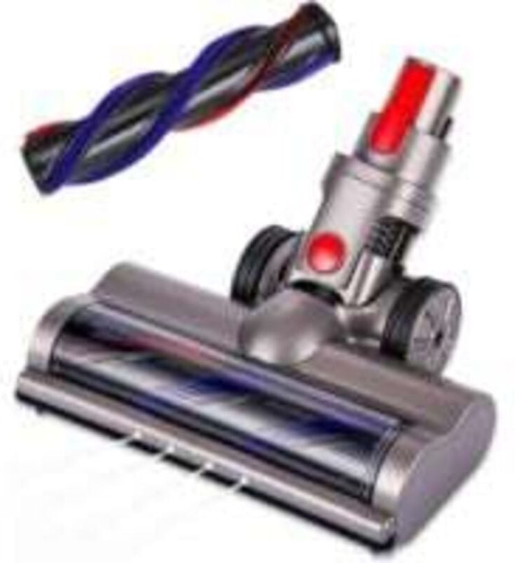 Bürste kompatibel mit Dyson V7 V8 V10 V11 V15, Turbo-Bürstenkopf mit Direktantrieb, mit harter Borstenrolle, Turbo-Bürst...