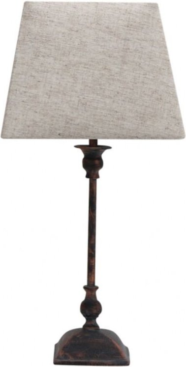 Thumbnail - Percasol Tischlampe 1xe27 rustikal braun 52x25x25 cm