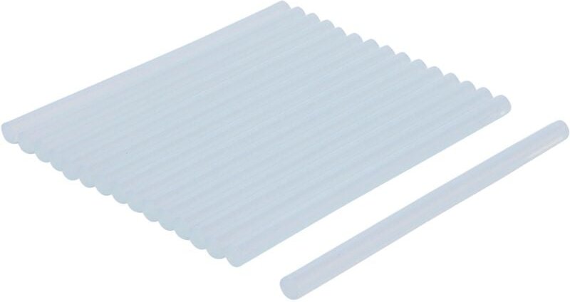 Heißklebe-Patronen transparent ø 11 mm, 200 mm 16-tlg.