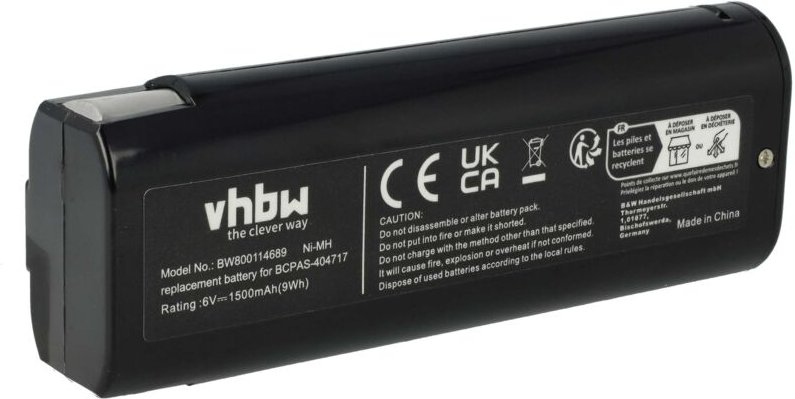 Vhbw - 1x Akku kompatibel mit Paslode Impulse CF325Li, IM350CT Li, IM250ALi, IM300Li, IM325Li, IM350ALi Werkzeug (1500 m...
