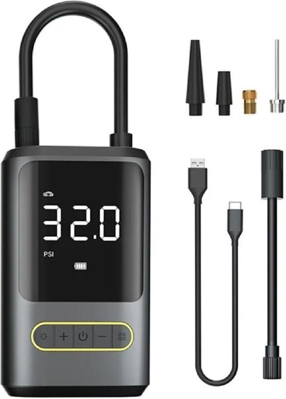 Tonchean - Tragbarer Inflator, schnelles Aufpumpen, 150 psi, kabellos, 12 v dc, automatisch