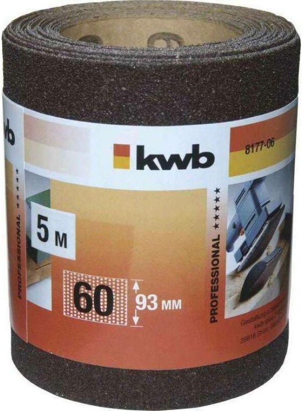 Rolle schleifpapier 93 mm grana 60 49817706