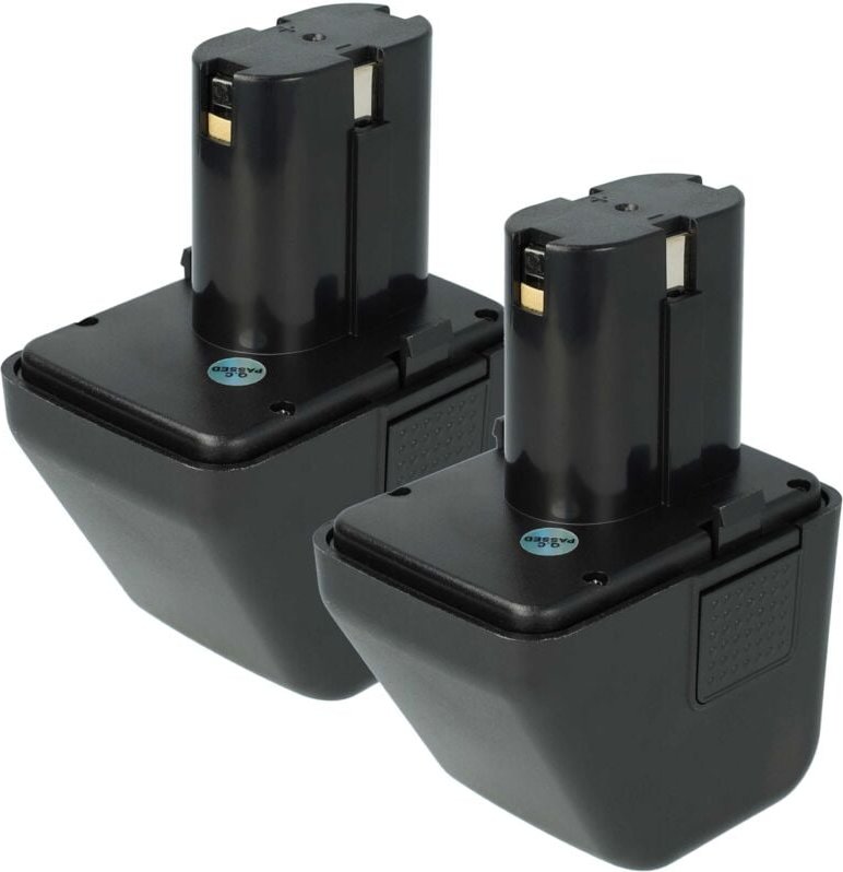 Extensilo - 2x Akku kompatibel mit Würth G12 Werkzeug, Blindniet-Setzgerät (3500 mAh, NiMH, 12 v)