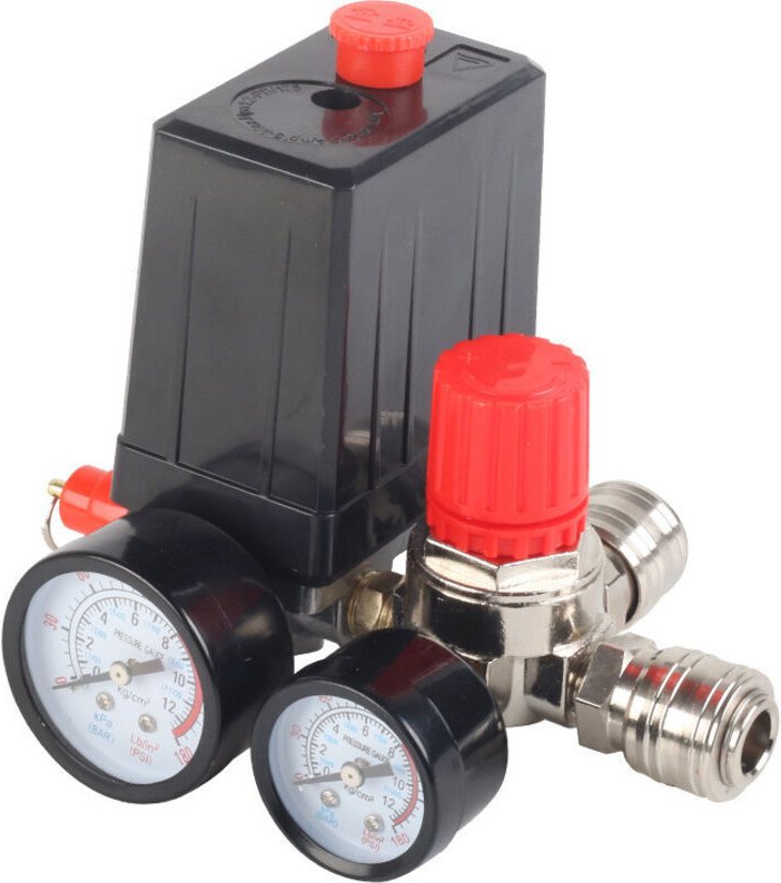 Teile für Luftkompressor-Luftpumpe, europäische Reglerhalterung, Luftdruckschalterbaugruppe