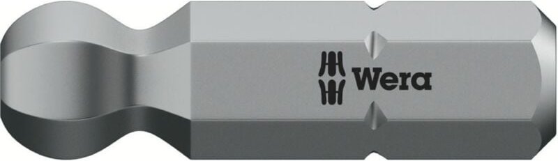 1 Stk. Bit Innen-6-kant mit Kugelkopf 842/1 z Wera 3,0 x 25 mm