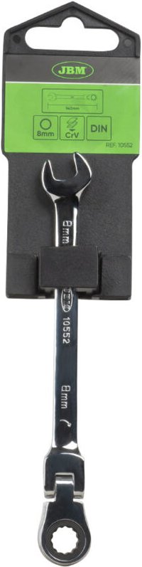 JBM - Ratsche Knick-Ringschlüssel 8mm. 10552