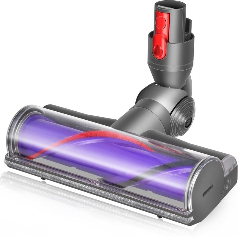 Motorisierte Bürste, kompatibel mit Dyson V10 V8 V11 V15 V7 Roller, geeignet für Teppiche und Hartböden sowie enge Ecken
