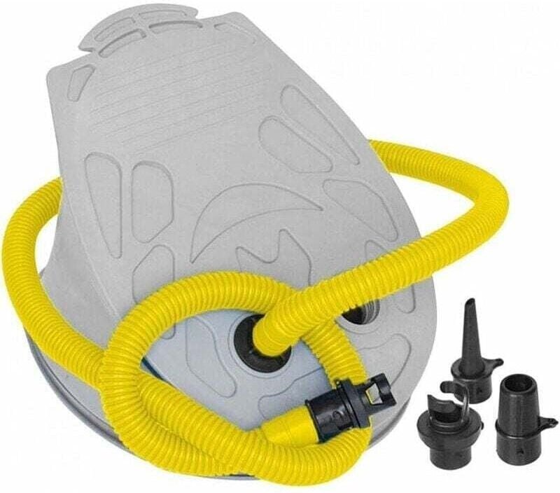 Ulisem Fußpumpe, Bootsfußpumpe, Aufblasbare Luftpumpe, Schlauchboot, Tragbar, Camping, Aufblasbare Matratze, Ball für Ka...