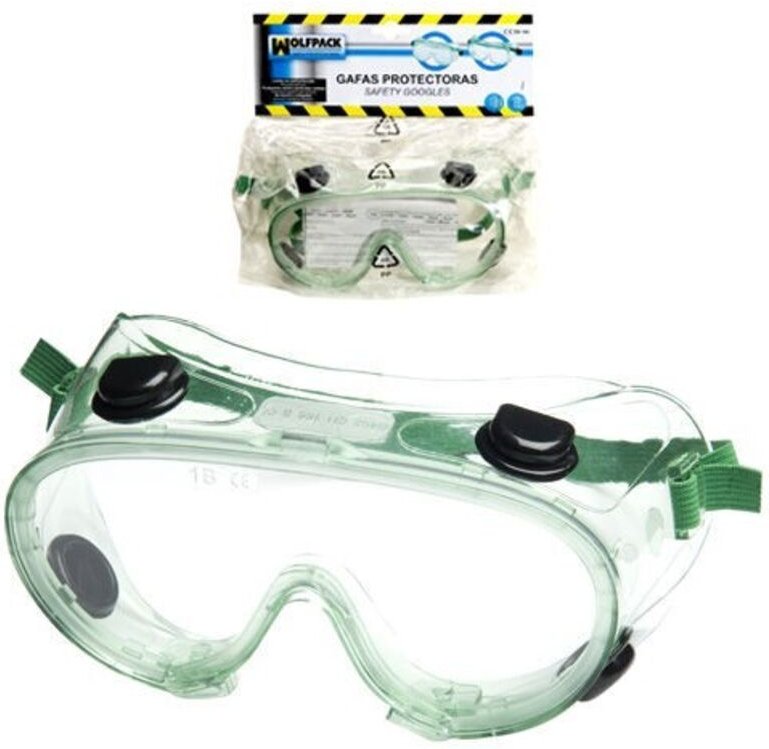 Schutzbrille EN166 mit Ventilen