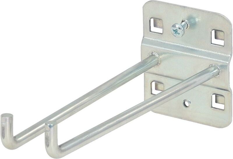 Doppelter Werkzeughalter mit senkrechtem Hakenende, ø 6 mm, 150mm