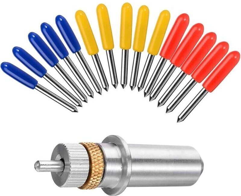 31-teiliges Roland Vinyl-Schneidemesser-Set für Plotter, Ersatzmesser für Roland Plotter Explore Air/Air 2 30/45/60 Grad...