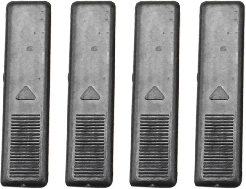 Tlily - 4 stücke Dachkappen Tropfleiste für 2 de 2007-2014 3 2003-2008 bl 2009-2013 5 2005-2010 6 CX7 CX9