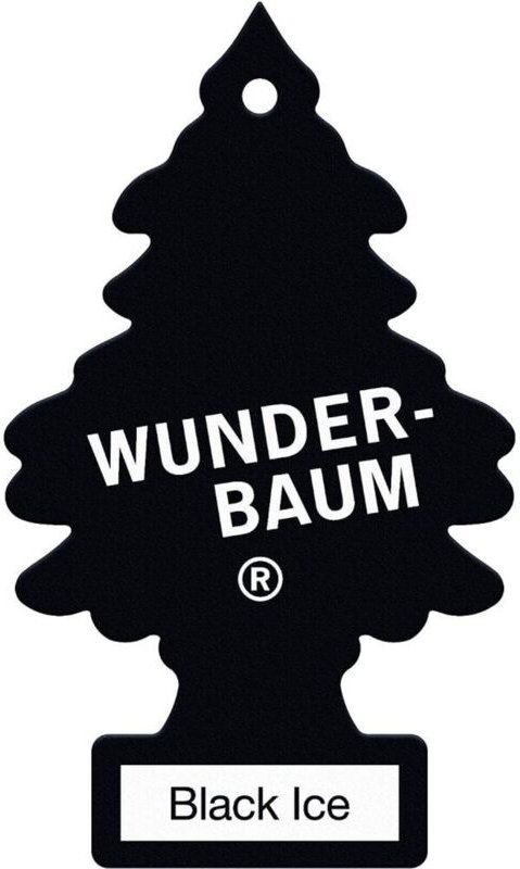 Jmb+ - Wunderbaum Papierlufterfrischer Black Ice Autopflege