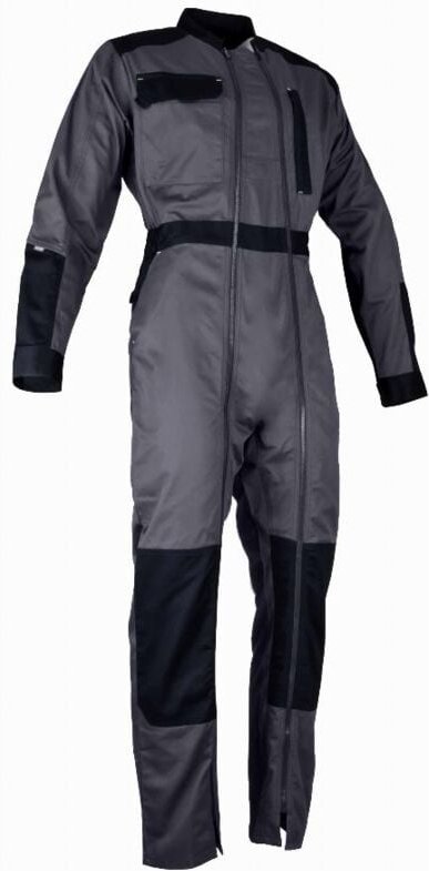 Doppel-Zip-Overall Chlore LMA Dunkelgrau / Schwarz - T2/ t.s - 4112 t.s