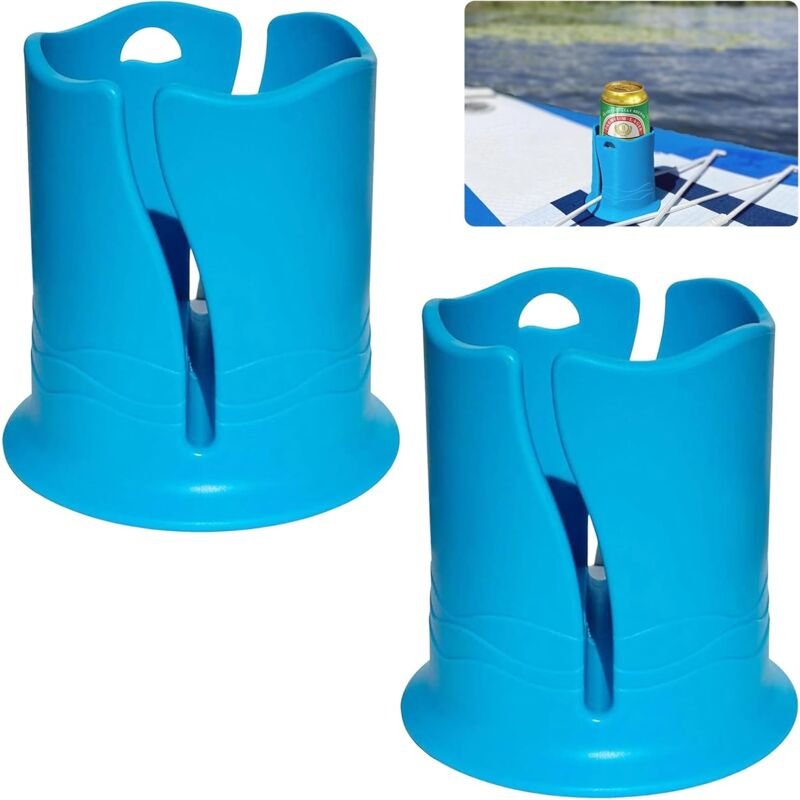 2er-Pack Universal-Becherhalter für Paddleboards, multifunktionaler, auslaufsicherer Surfbrett-Wasserflaschenhalter für ...