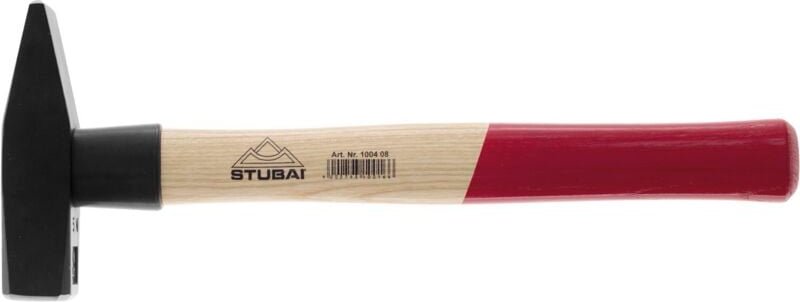 Stubai Schlosserhammer mit Eschenstiel DIN1041 Hammer Stiel geschweift 300 g