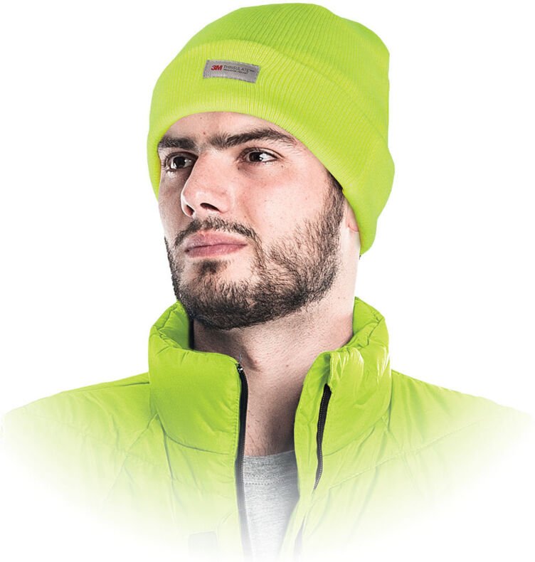 Warnschutz Arbeitsmütze 3M Thinsulate gelb