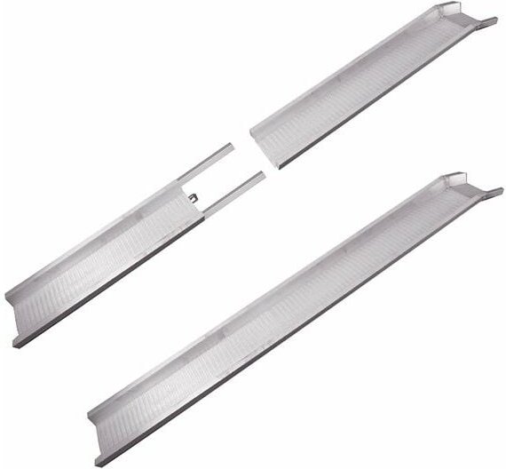 Matisère - Fahrrad Auffahrschiene 2000mm, Ladehöhe 300mm, innere Breite 155mm - Als Stückware verkauft - M050/20U/BAI