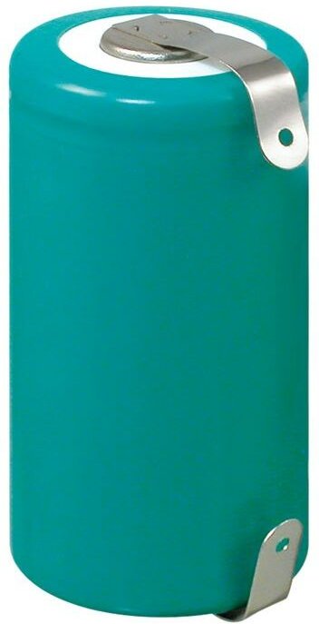 Akku R14 1,2V 4500mA NiMh mit Anschlussklemmen