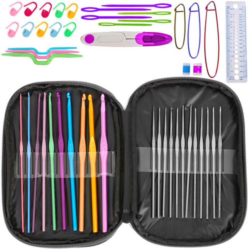 50-teiliges Häkelset