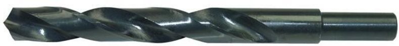Spiralbohrer din 338 Typ n Nenn-Ø 13,5 mm hss rollgewalzt abgesetzter Schaft Schaft-Ø 10 mm kurz