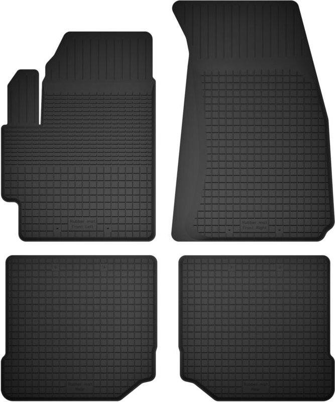 Gummifußmatten, 4er-Set, universell passend für: Subaru XV II SUV (ab 2019)