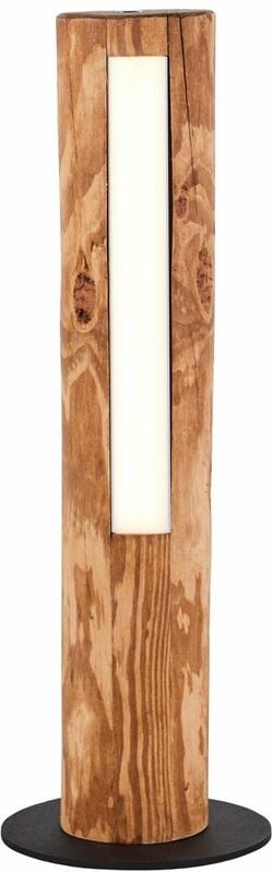 Lampe, Odun led Tischleuchte kiefer gebeizt, 1x led integriert, 8W led integriert, (800lm, 3000K), Holz aus nachhaltiger...