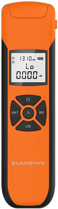 Mini-Glasfaserphotometer, leichtes tragbares optisches Leistungsmessgerät, hochpräzises wiederaufladbares optisches Leis...