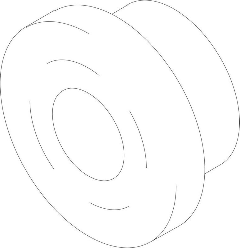 JU Ersatzteil TTNR: 87397128560 Durchflußbeg. weiß 7,6l/min (028489)