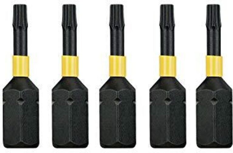 Torsion Bit schlagfest T10 25mm 5 Stk - Dewalt