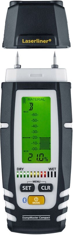 Laserliner - DampMaster Compact Plus Materialfeuchtemessgerät