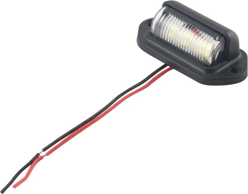 2 StüCk 12V LED Nummern Schild Kennzeichen Leuchte für Auto Boote Motorrad Automobile Flugzeuge RV Truck Trailer AußEn L...