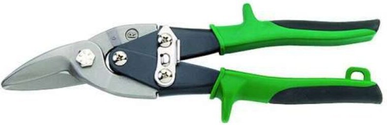 Figurenschere links mit Hebelübersetzung, für Edelstahlbleche geeignet, hrc 58-60, 01281240 - Freund