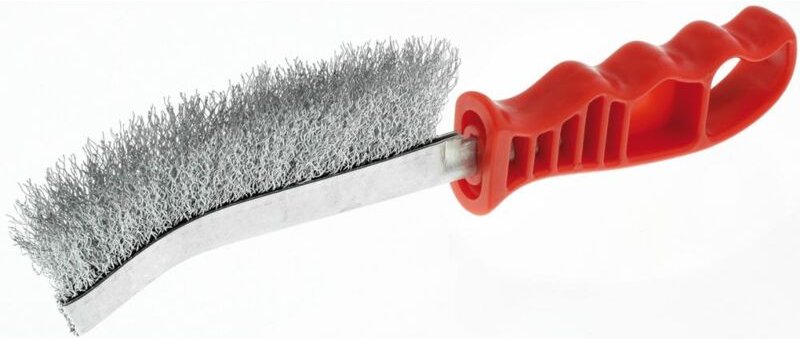 Univ.-Handstielbürste Stahl. 260mm gewellt - Forum