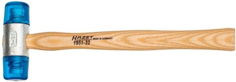 Kunststoff-Schonhammer, rückschlagarm 1951-32 - Hazet