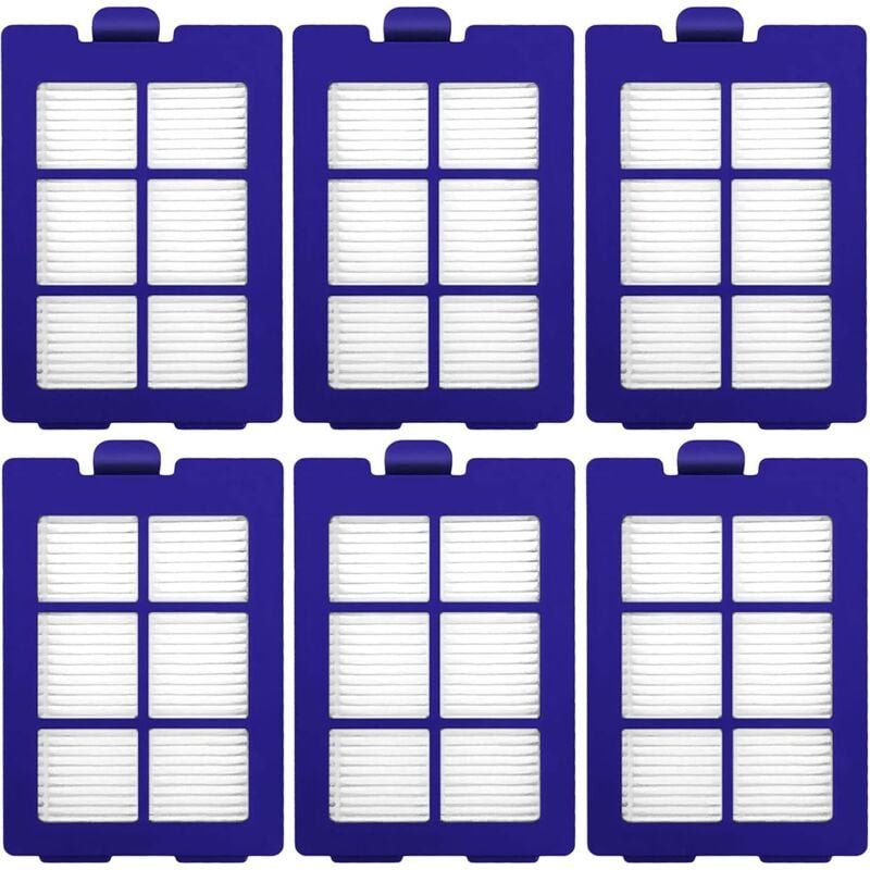 Ersatzfilter für Eufy Robovac X8 Roboterstaubsauger, Eufy X8 Hybrid Staubsauger-Filterset (6-teilig)