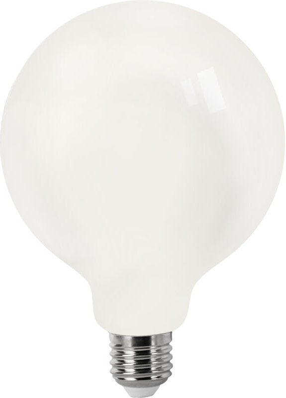 Matel Filament-LED-Lampe E27 G125 4 W warmer Opal