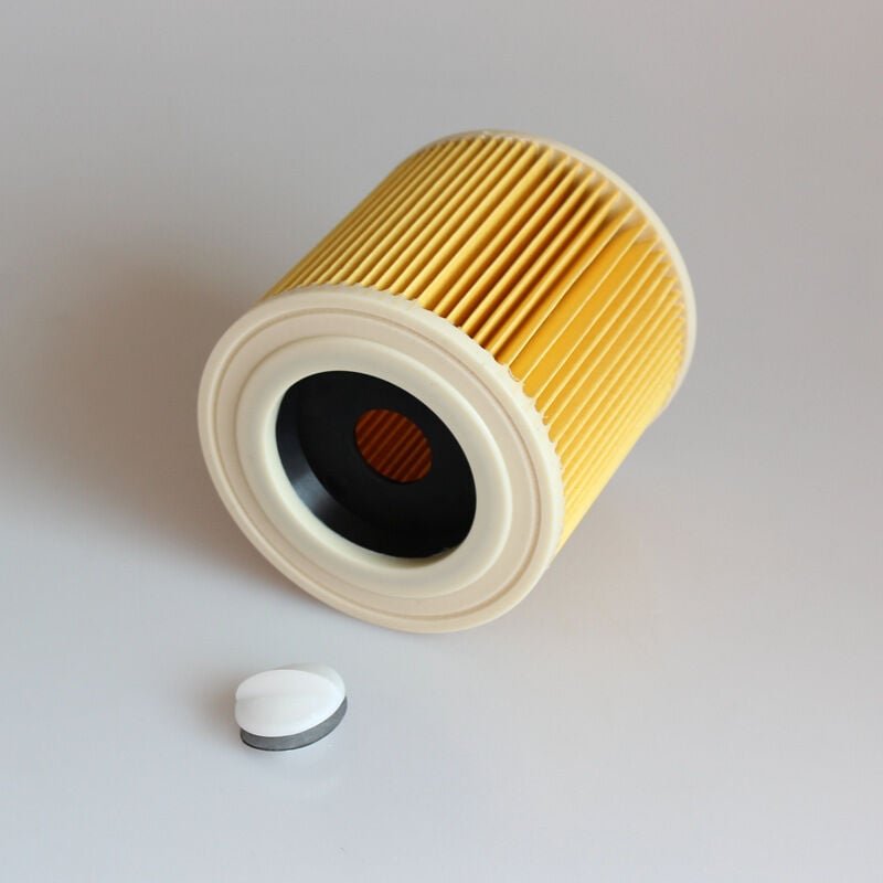Kartuschenfilter für Kärcher WD3, 2 x Kartuschenfilter-Zubehör für Staubsauger - Csparkv