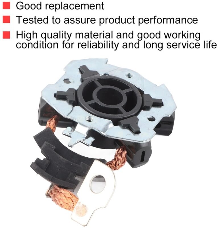 Tbest Anlasser und Zubehör Anlasser Kohlebürstenhalter Anlasserhalterung Motorbaugruppe geeignet für A4La8Lq5A6 Q7A6L20T...