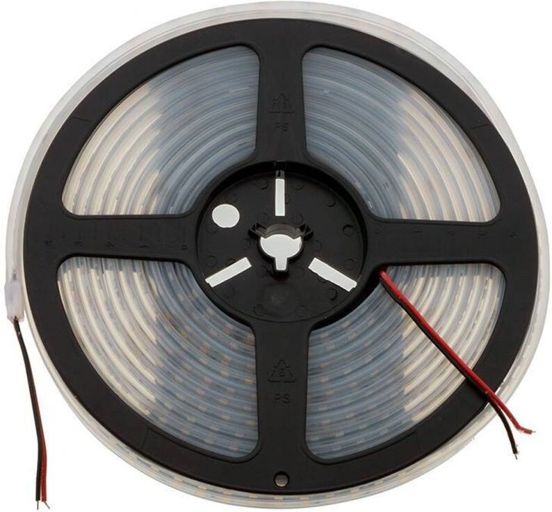 Led Streifen 24V dc einfarbig 18W/m 12mm IP67, 5 Meter