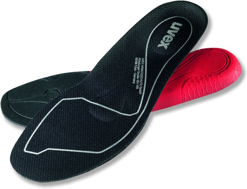 Uvex - Einlegesohle für 1 2 xenova construction Gr.40 W12 schwarz/blau 9534.9