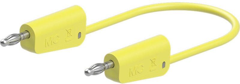 LK-4N-S10 Messleitung 100 cm Gelb 1 St. - Stäubli