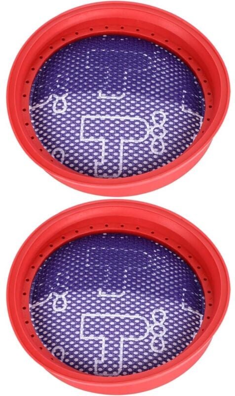 2-teiliger Staubsauger-Filterkern, Staubsauger-Ersatzfilter für Dibea D18 D008Pro, praktische Staubsauger-Ersatzteile - ...