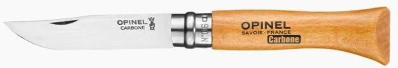 Messer Nr. 6 Karbonklinge mit Sicherheitsring - 113060 - Opinel