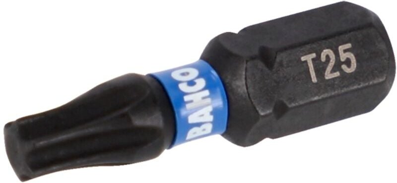 Thumbnail - 1/4 Torsion Bits für torx T15 Schrauben 25 mm - 10 Stk. pro Blisterpackung - Bahco