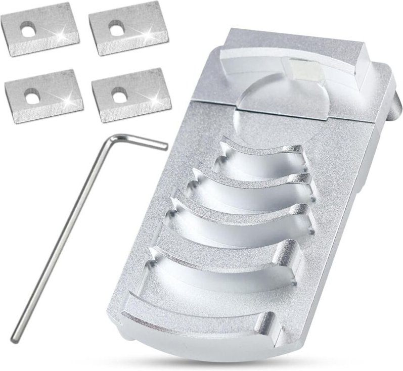 Kunststoffrohr-Brechwerkzeug, professioneller PVC-Rohrprofiler für sechs Rohrgrößen von 1-1/4 bis 4 Zoll, PVC-Rohr-Brech...