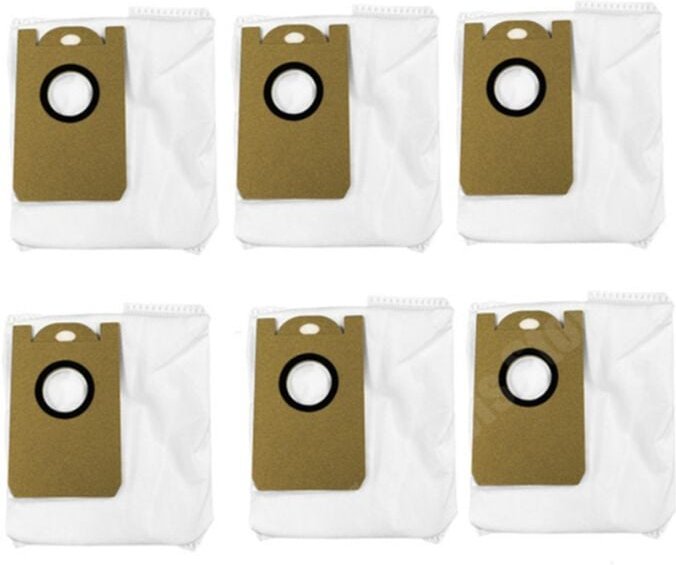 6PCS Staubbeutel für ABIR R30 Roboter-staubsauger Ersatz Ersatzteile Staub Müll Taschen