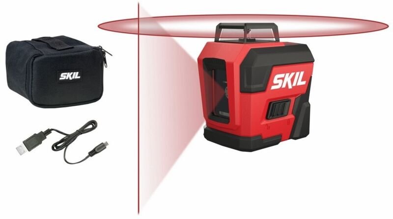 Kreuzlinienlaser Skil 1960 DA 20m rot 360°