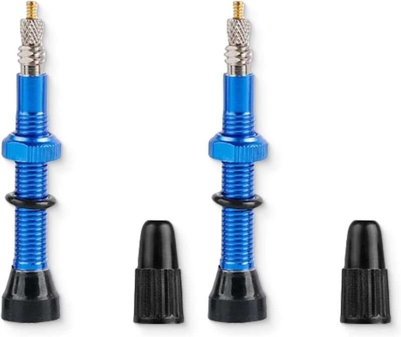Mtb Tubeless Ventil 60 mm, 2 Stück 60 mm Tubeless Ventile Tubeless Ventile mtb Ventilschaft Fahrradventile für Fahrradre...
