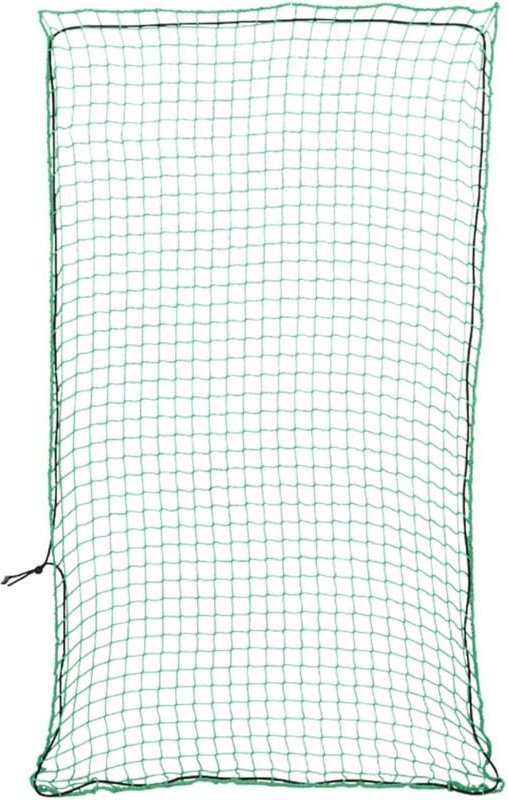 Anhängernetz mit Gummiseil Grün 4x2,5 m PP vidaXL150997
